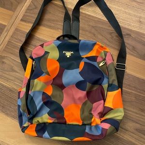 POABA Anti-theft Floral Print Waterproof Backpack